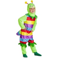 Costume da verme multicolore per bambini