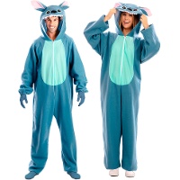 Costume da alieno blu per adulti