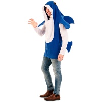 Costume da squalo baby shark per uomo