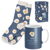 Set regalo Papa Egg con tazza e calzini - DCasa