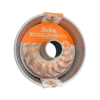 Stampo Bundt in acciaio Kugelhopf 22 x 11,5 cm - Decorare