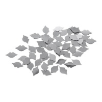 Lustrini a forma di labbra argento di 1,4 cm - Innspiro - 14 gr