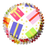 Capsule regalo per cupcake 5 x 7 x 2,8 cm - PME - 30 pz.