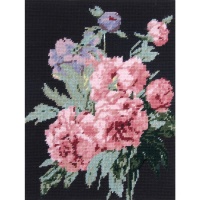 Kit per tappezzeria - Bouquet di peonie - DMC