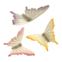 Decorazioni di zucchero farfalle da 5,7 x 4,2 cm - Dekora - 24 unità