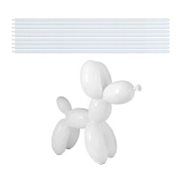 Palloncini in lattice bianchi alla moda 2,5 x 160 cm - Sempertex - 100 pz.