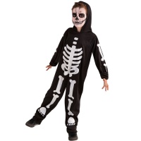 Costume da scheletro fosforescente per bambini