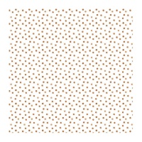 Carta pergamena a pois marroni 30,5 x 30,5 cm - Decoro Artis - 3 pz.