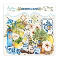 Fustelle di carta Paradiso Mediterraneo - Carte Mintay - 60 pezzi