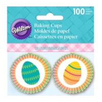 Pirottini mini cupcake uova colorate - WIlton - 100 unità