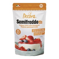 Mix per semifreddo gusto neutro 200 g - Decora