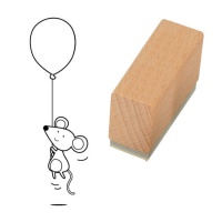 Timbro per mouse con palloncino 5,7 x 2,5 x 2,5 cm - Artemio - 1 pz.