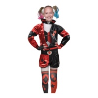 Costume da bambina Harley Quinn