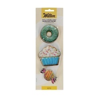 Tagliapasta per ciambelle, cupcake e caramelle - Wilton - 3 pezzi