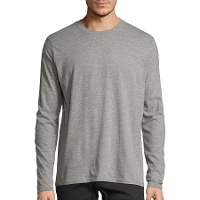 T-shirt a manica lunga in cotone 100% grigio - Sol's