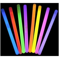 Bastoncini luminosi multicolore 15 cm - 25 unità