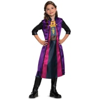 Frozen II Anna Costume da viaggiatrice per bambina