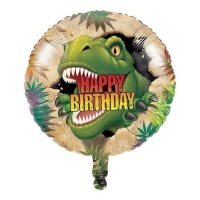 Palloncino T-Rex Buon Compleanno 45 cm - Conver Party