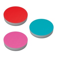 Base polistirolo rotonda colorata 18 x 4 cm