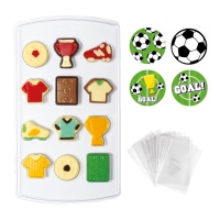 Kit di cioccolatini al calcio - Decorare - 40 pezzi