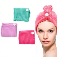Turbante per capelli in microfibra - 1 pezzo