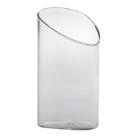 80 ml bicchieri di plastica trasparente, forma obliqua - Dekora - 100 unità