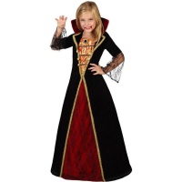 Elegante costume da contessa vampiro per ragazze