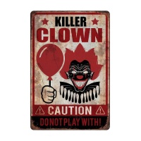 Poster Killer Clown da 36 x 24,5 cm