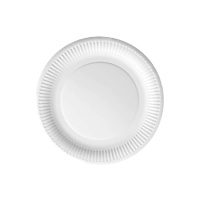 Piatti di 22 cm in cartone - 10 unità