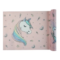 Cammino da tavolo di 30 cm con Unicorno - 5 m