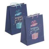 Sacchetto regalo da 23 x 18 cm di Spero ti piaccia - 1 unità