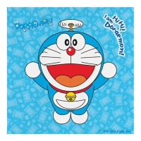 Tovaglioli Doraemon 16,5 x 16,5 cm - 20 unità