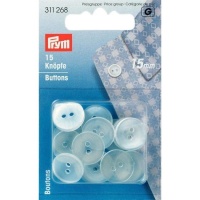 Bottoni da 1,5 cm per camicette e pigiami - Prym - 15 pz.