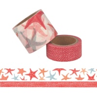 Washi tape stelle marine e talpe - 5 m