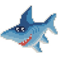 Magnete per squali dipinto con diamanti - Collezione D art