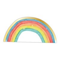 Tovaglioli arcobaleno 16,5 x 8 cm - 16 pezzi