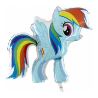 Palloncino Rainbow Dash Mio Piccolo Pony da 70 x 60 cm - Grabo