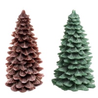 Candela ad albero di Natale 16 x 7,5 cm