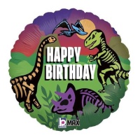 Palloncino compleanno Jurassic da 46 cm - Grabo