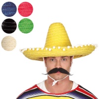 Cappello messicano con nappe di 50 cm