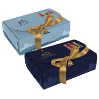 Scatola regalo dei Re Magi con fiocco - 1 unità