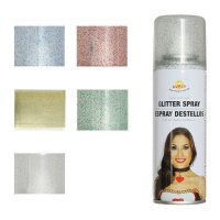 Spray per capelli glitterato