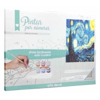 Paint by numbers Notte stellata 40 x 29,5 cm - Artis decor