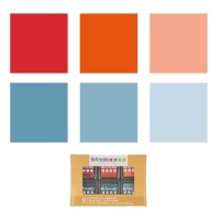 Inchiostri per timbri colori corallo - Artemio - 6 unità