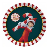 Piatti di Elfo Birichino The Elf on the Shelf da 17 cm - 6 unità