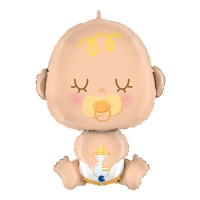 Palloncino bebè con biberon da 79 cm - Grabo