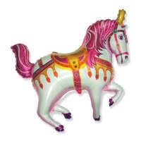 Palloncino Carousel Horse 98 x 90 cm - Conver Party
