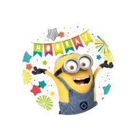 Piatti Minions party 23 cm - 8 unità