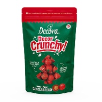 Palline croccanti di pan di zenzero rosse da 100 gr - Decora