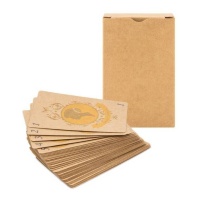 Mazzo di carte spagnole in carta kraft riciclata - Disok
